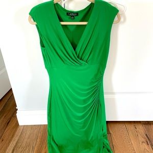 Women’s green knee length dress